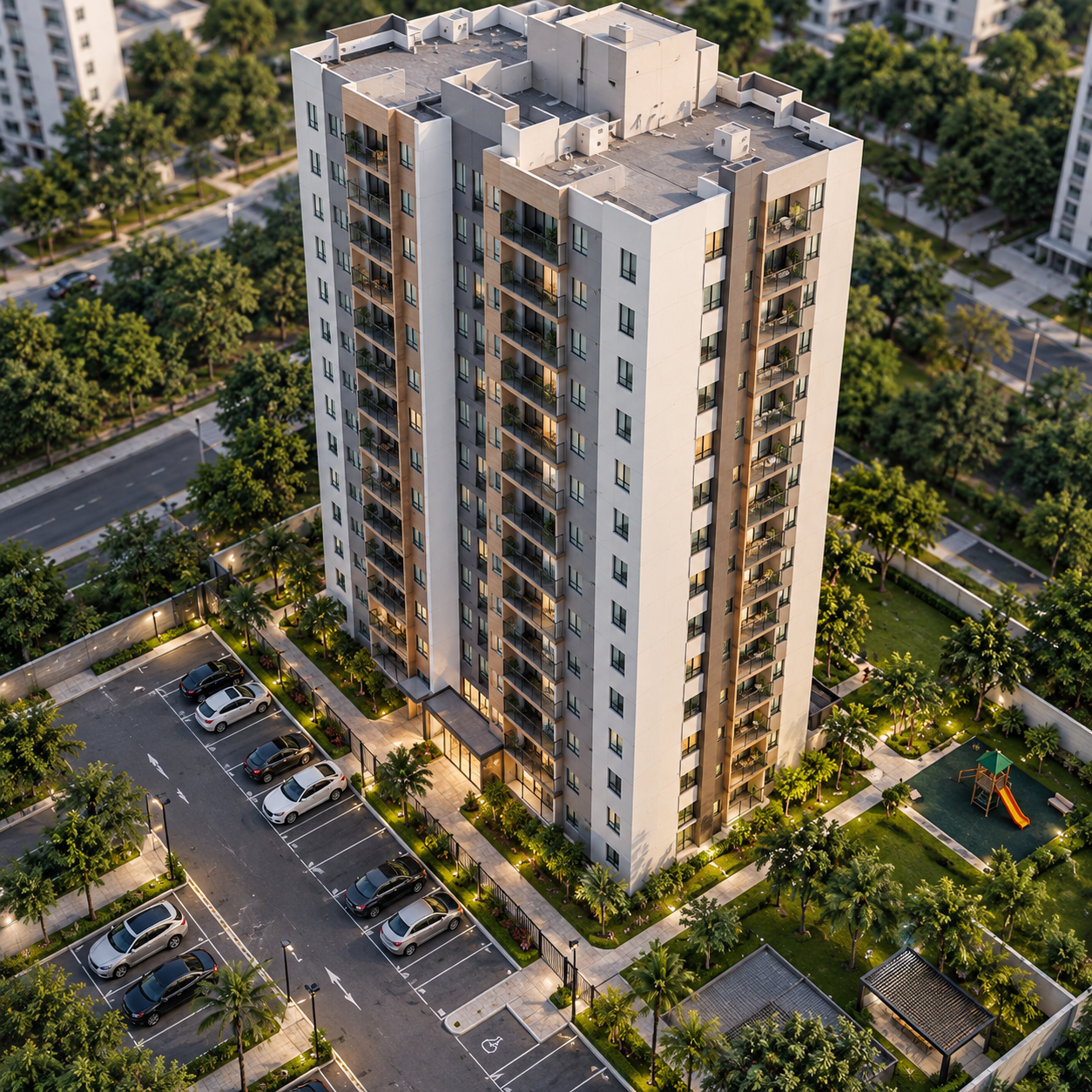 Torre de apartamentos